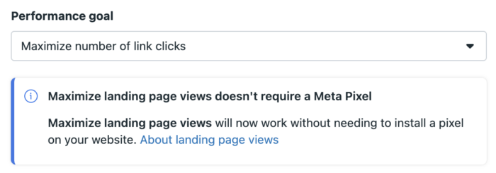 Landing Page Views Without a Pixel